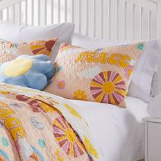 Textiles Greenland Home Fashions Cassidy Sham Standard Peach Pillow Case
