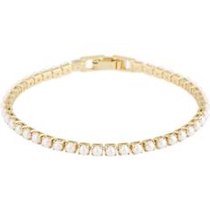 Snö of Sweden Armband Snö of Sweden Lucy Pearl Bracelet - Gold