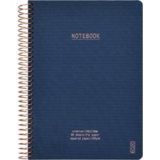 Kozo Premium Anteckningsbok A5 Rutat Marin