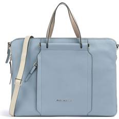 Blue - Women Briefcases Piquadro Circle Briefcase - Light Blue
