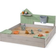 Muddy Buddy Sandkasten Cozy House 100 x 100 x 60 cm