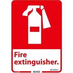 Fire Extinguishers Global Industrial Fire Extinguisher Sign 14 x 10 in