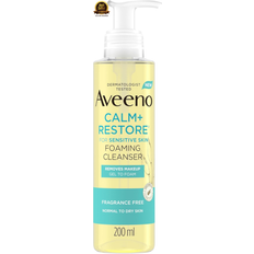 Aveeno Facial Cleansing Aveeno Face Calm Restore Foaming Cleanser 200ml