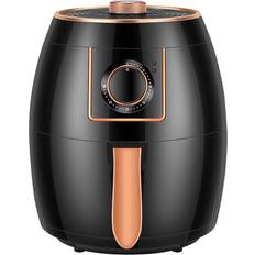 Fryers Living and Home DM0501 Black 5.5L Air Circulation Heating Knobs Air Fryer