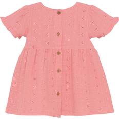 Blommiga Klänningar Minymo Klänning Strawberry Ice - Rosa
