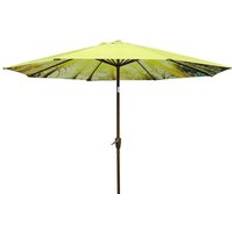 Suntime 3M Forest Print Crank And Tilt Yellow