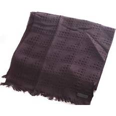 Armani Accessories Armani Collezioni Scarf Wool Scarf Men - Bordeaux