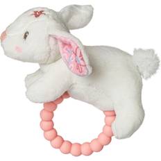 Soft Baby Rattle with Soothing Teether Ring 15 cm