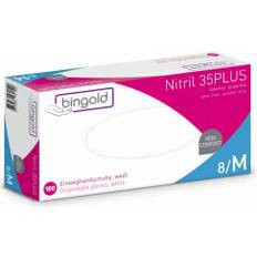 Bingold Engångshandskar Nitril 35PLUS - Vit