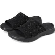 Skechers Go Walk Flex Sandal - Glitz - Black