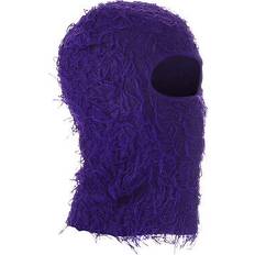 Purple - Sportswear Garment Balaclavas Uxcell Distressed Balaclava Ski Mask Camo Knitted Face Cover - Dark Purple