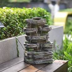 Garden & Outdoor Environment Garden Sanctuary Faux Rock Fountain