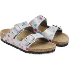 Birkenstock Pantoletten Arizona Kids - Silberfarben