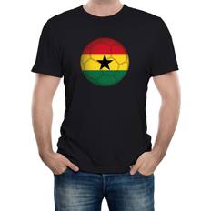 Ghana T-shirts Reality Glitch Ghana Football Supporter Men's T-Shirt