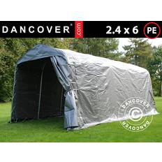 Garden & Outdoor Environment Dancover Opbevaringstelt Garagetelt PRO 2,4x6x2,34m PE Grå