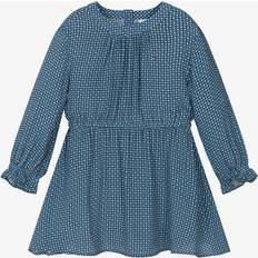 Tommy Hilfiger Klänningar Tommy Hilfiger Foulard Print Gathered Dress - Blue