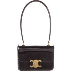 Celine Bags Celine Teen Garance Bag In Patent - Black
