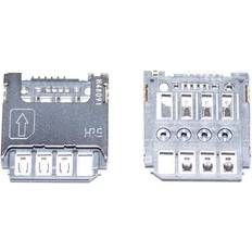 SIM Card Trays Samsung GT-S7392 Galaxy S Duos 3 Sim Card Reader Black