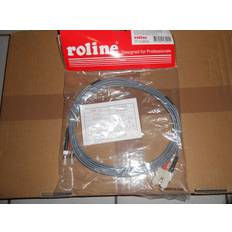 Secomp Roline 21.15.9803 Fiber Kabel 50/125µm OM3 ST/SC Grau 3 m