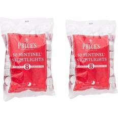 Candles Price's Sentinel Range 8 Hour Tealights Bags 2 x 50 Pack Candle