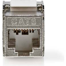 Nedis Eluttag Nedis Keystone CAT6 RJ45 Hona S/FTP Metall Låda