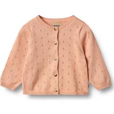 Wheat Babyer Trøjer Wheat Organic Maia Cardigan - Rosa