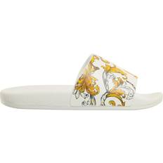 Dame - Gul Badesandaler Versace Jeans Couture Fondo Shelly Pantoletter - Gul/Sort/Hvid