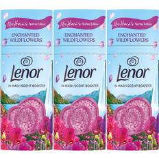 Cleaning Equipment & Cleaning Agents Lenor Enchanted Wildflower In Wash Scent Booster Freshness Fabrics Clothes x3
