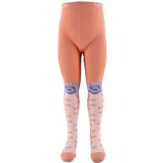 12-18M - Orange Barnkläder Melton Strumpbyxor - Peach Rosa