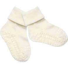Uld Strømper Go Baby Go Bayby Snowflake Non-Slip Strømper I Merino Uld - Snowflake
