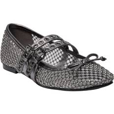 Guess Low Shoes Guess Kayann Stud Ballet Pump - Silver