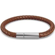 Edblad Bruna Armband Edblad Franky Bracelet Leather - Light Brown