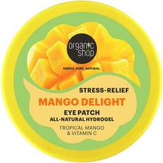 Ögonmasker Organic Shop Mango Delight Stress Relief Natural Hydrogel Eye Patch 60st