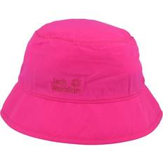 Rosa Solhattar Jack Wolfskin Kids Supplex Bucket - Safari Pink