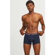 Jack & Jones Röda Kalsonger Jack & Jones Boxershorts 5-pack Blå