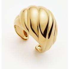 Missoma Rings Missoma Rouje Kat Chunky Dome Open Ring - Gold Plated