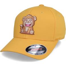 Gula Kepsar Kiddo Kiddo Cap - Gul Flexfit - Kids Cool Monkey Yellow