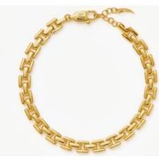Missoma Bracelets Missoma Timepiece Link Chain Bracelet - Gold Plated