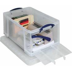 Really Useful Boxes Box 64 Liter 710 x 440 x 310mm Open Front Transparent 71 cm Staukasten