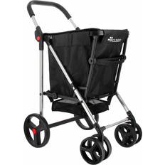 Black Shopping Trolleys ROLSER 4B Shopping Cart - Black