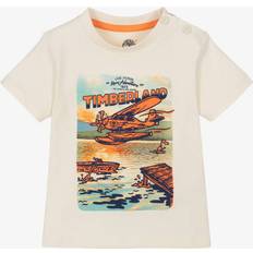Timberland Baby Logo Graphic T-Shirt - Cream