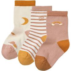 Orange Strumpor Barnkläder Liewood Strumpor 3-Pack - Dream/Ecru Mix