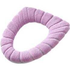 Pink Toilet Accessories Cyslmuk Retractable Washable Toilet Seat Cushion Pad 1PC