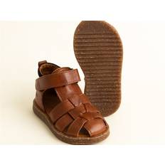 Angulus Sandal - Cognac/Mørkebrun