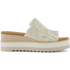 Toms Diana Mule Wedge Sandal - Beige