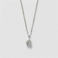 Safira Sparkle Bokstav Halsband