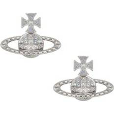 Silver Mayfair Vitrail Stud Earrings - Silver