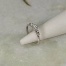 Förlovningsringar - Återvunna material sisi copenhagen Five-Stone Trellis Diamond Ring - 0.7CT - WG