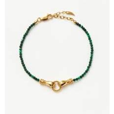 Missoma Bracelets Missoma Mini Beaded Gemstone Bracelet - Gold