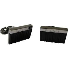 Paul Smith Logo-engraved Copper and Zinc Cufflinks - Black